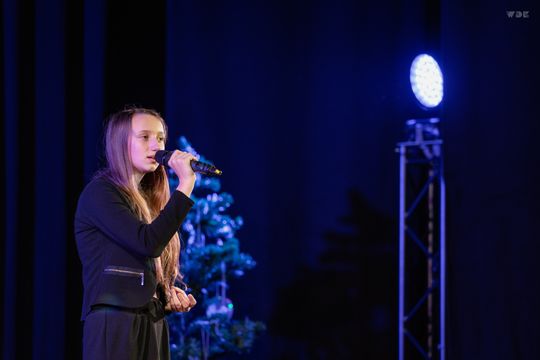 Włodawa. Koncert kolęd z uczniami WDK  [GALERIA ZDJĘĆ]