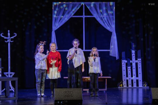 Włodawa. Koncert kolęd z uczniami WDK  [GALERIA ZDJĘĆ]