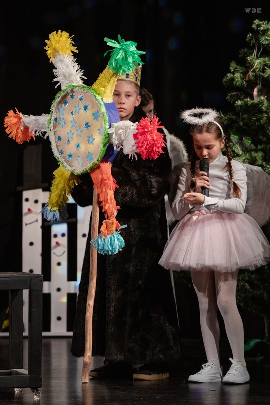 Włodawa. Koncert kolęd z uczniami WDK  [GALERIA ZDJĘĆ]