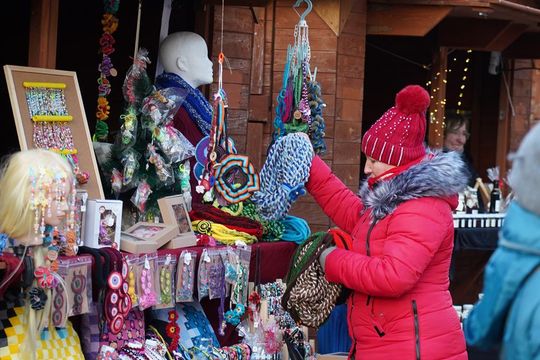 Chełm. Wschodni Jarmark Bożonarodzeniowy - dzień drugi [ZDJĘCIA]