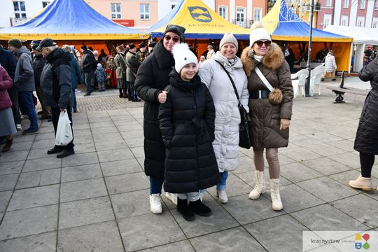 Krasnystaw. Na rynku miejskim świąteczny jarmark [GALERIA ZDJĘĆ]