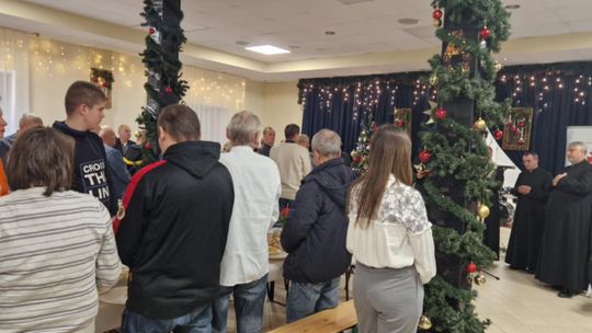 Chełm. Wigilia w Warsztacie Terapii Zajęciowej Caritas [GALERIA ZDJĘĆ]