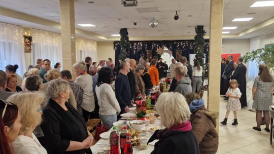 Chełm. Wigilia w Warsztacie Terapii Zajęciowej Caritas [GALERIA ZDJĘĆ]