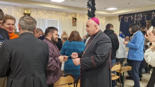 Chełm. Wigilia w Warsztacie Terapii Zajęciowej Caritas [GALERIA ZDJĘĆ]