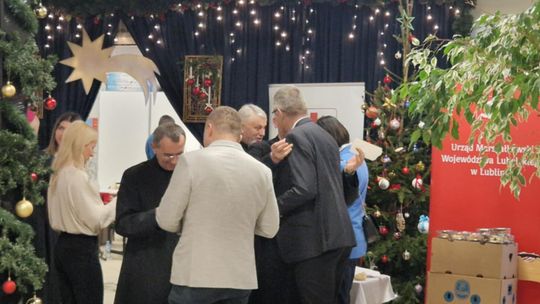 Chełm. Wigilia w Warsztacie Terapii Zajęciowej Caritas [GALERIA ZDJĘĆ]