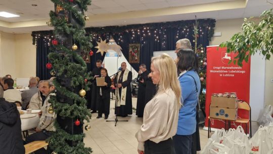 Chełm. Wigilia w Warsztacie Terapii Zajęciowej Caritas [GALERIA ZDJĘĆ]