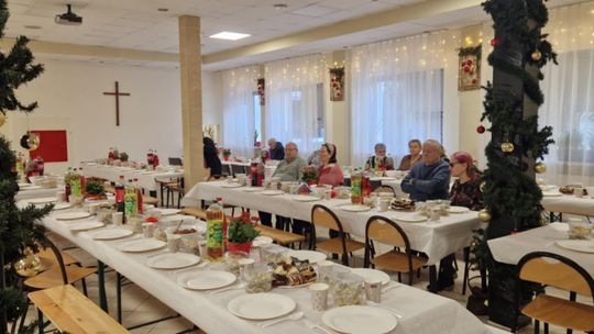 Chełm. Wigilia w Warsztacie Terapii Zajęciowej Caritas [GALERIA ZDJĘĆ]