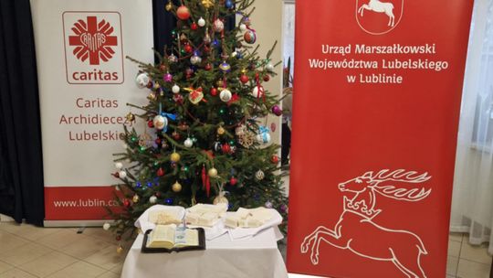 Chełm. Wigilia w Warsztacie Terapii Zajęciowej Caritas [GALERIA ZDJĘĆ]