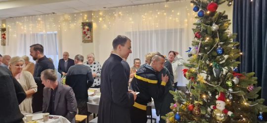 Chełm. Wigilia w Warsztacie Terapii Zajęciowej Caritas [GALERIA ZDJĘĆ]