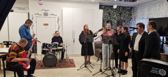 Chełm. Wigilia w Warsztacie Terapii Zajęciowej Caritas [GALERIA ZDJĘĆ]