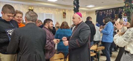 Chełm. Wigilia w Warsztacie Terapii Zajęciowej Caritas [GALERIA ZDJĘĆ]