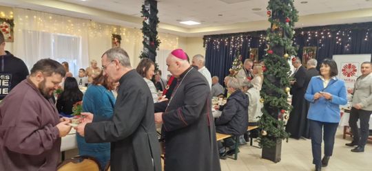 Chełm. Wigilia w Warsztacie Terapii Zajęciowej Caritas [GALERIA ZDJĘĆ]