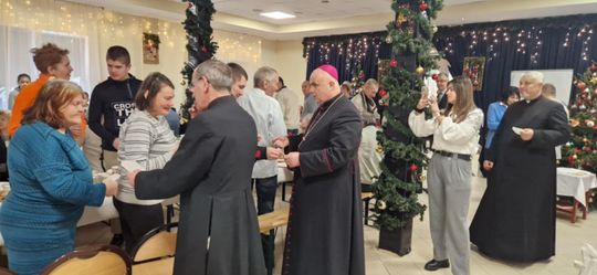 Chełm. Wigilia w Warsztacie Terapii Zajęciowej Caritas [GALERIA ZDJĘĆ]