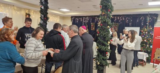 Chełm. Wigilia w Warsztacie Terapii Zajęciowej Caritas [GALERIA ZDJĘĆ]