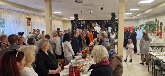 Chełm. Wigilia w Warsztacie Terapii Zajęciowej Caritas [GALERIA ZDJĘĆ]