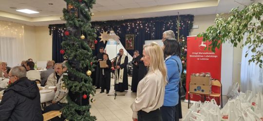 Chełm. Wigilia w Warsztacie Terapii Zajęciowej Caritas [GALERIA ZDJĘĆ]