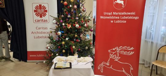 Chełm. Wigilia w Warsztacie Terapii Zajęciowej Caritas [GALERIA ZDJĘĆ]