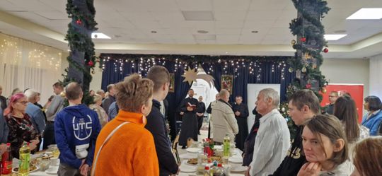 Chełm. Wigilia w Warsztacie Terapii Zajęciowej Caritas [GALERIA ZDJĘĆ]