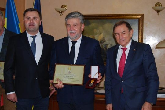 Chełm. Wręczenie Krzyży Uszanowania Ministra Obrony Ukrainy [GALERIA ZDJĘĆ]