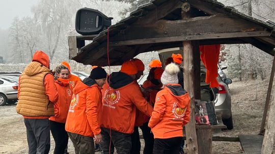 Klub Morsów - Krasnostawskie Karpie podczas świątecznej kąpieli [GALERIA ZDJĘĆ]