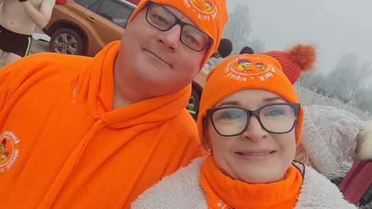 Klub Morsów - Krasnostawskie Karpie podczas świątecznej kąpieli [GALERIA ZDJĘĆ]