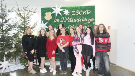 Spotkania wigilijne w Zespole Szkół Centrum Kształcenia Rolniczego w Okszowie [GALERIA ZDJĘĆ]