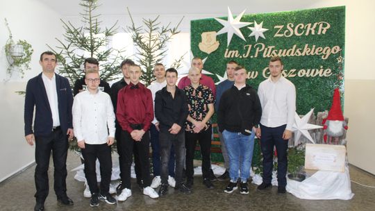 Spotkania wigilijne w Zespole Szkół Centrum Kształcenia Rolniczego w Okszowie [GALERIA ZDJĘĆ]