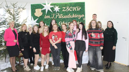 Spotkania wigilijne w Zespole Szkół Centrum Kształcenia Rolniczego w Okszowie [GALERIA ZDJĘĆ]