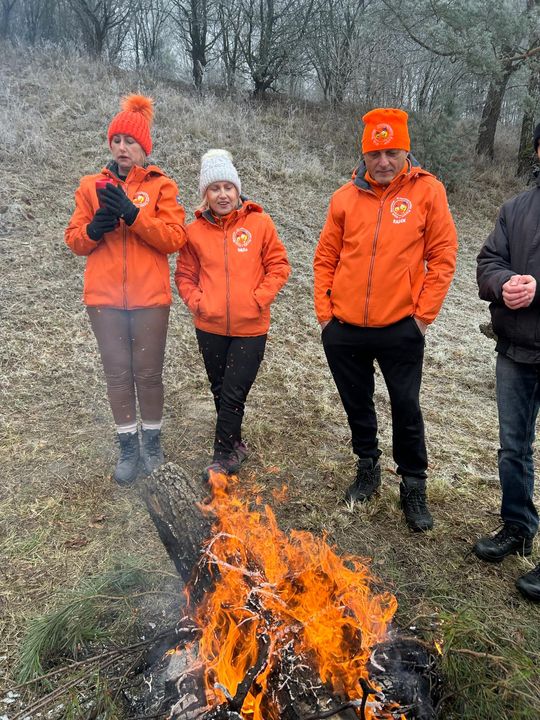 Klub Morsów - Krasnostawskie Karpie podczas świątecznej kąpieli [GALERIA ZDJĘĆ]