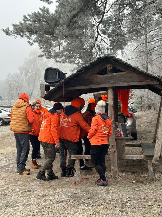 Klub Morsów - Krasnostawskie Karpie podczas świątecznej kąpieli [GALERIA ZDJĘĆ]