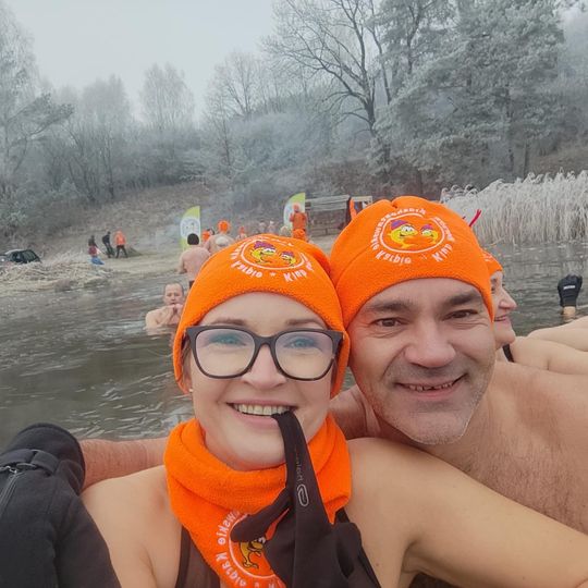 Klub Morsów - Krasnostawskie Karpie podczas świątecznej kąpieli [GALERIA ZDJĘĆ]