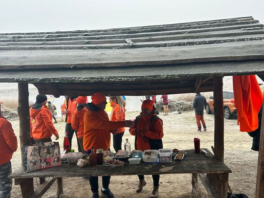 Klub Morsów - Krasnostawskie Karpie podczas świątecznej kąpieli [GALERIA ZDJĘĆ]