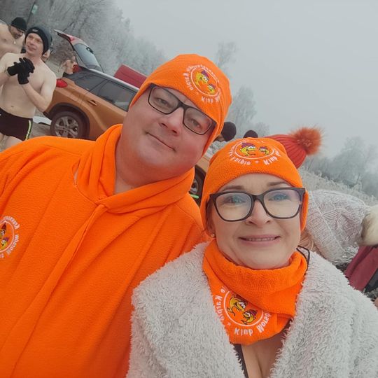 Klub Morsów - Krasnostawskie Karpie podczas świątecznej kąpieli [GALERIA ZDJĘĆ]