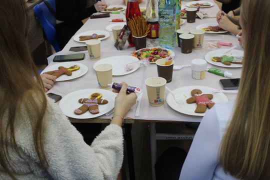 Spotkania wigilijne w Zespole Szkół Centrum Kształcenia Rolniczego w Okszowie [GALERIA ZDJĘĆ]