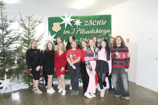 Spotkania wigilijne w Zespole Szkół Centrum Kształcenia Rolniczego w Okszowie [GALERIA ZDJĘĆ]