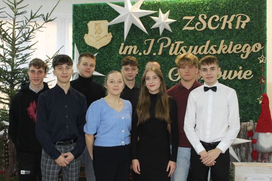 Spotkania wigilijne w Zespole Szkół Centrum Kształcenia Rolniczego w Okszowie [GALERIA ZDJĘĆ]