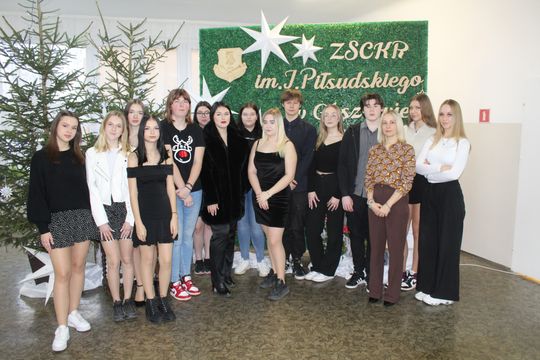 Spotkania wigilijne w Zespole Szkół Centrum Kształcenia Rolniczego w Okszowie [GALERIA ZDJĘĆ]