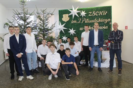 Spotkania wigilijne w Zespole Szkół Centrum Kształcenia Rolniczego w Okszowie [GALERIA ZDJĘĆ]