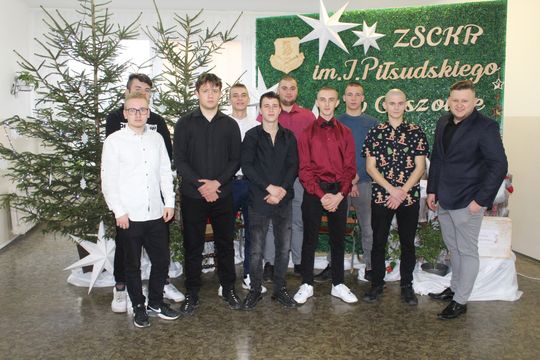 Spotkania wigilijne w Zespole Szkół Centrum Kształcenia Rolniczego w Okszowie [GALERIA ZDJĘĆ]