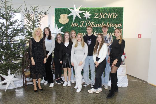 Spotkania wigilijne w Zespole Szkół Centrum Kształcenia Rolniczego w Okszowie [GALERIA ZDJĘĆ]