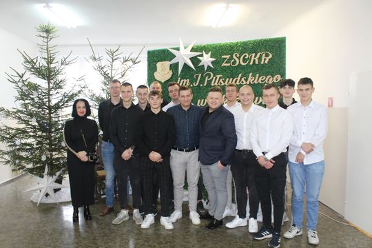 Spotkania wigilijne w Zespole Szkół Centrum Kształcenia Rolniczego w Okszowie [GALERIA ZDJĘĆ]