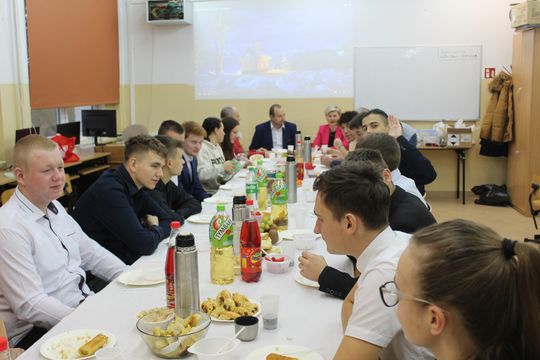 Spotkania wigilijne w Zespole Szkół Centrum Kształcenia Rolniczego w Okszowie [GALERIA ZDJĘĆ]