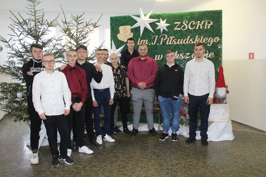 Spotkania wigilijne w Zespole Szkół Centrum Kształcenia Rolniczego w Okszowie [GALERIA ZDJĘĆ]