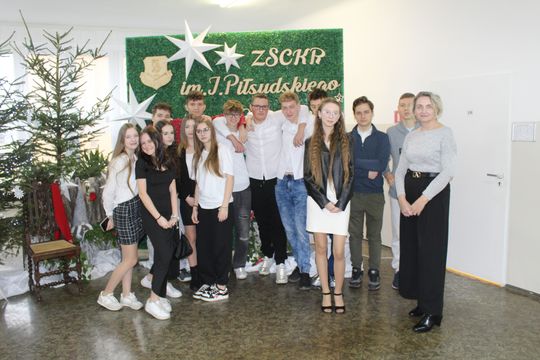 Spotkania wigilijne w Zespole Szkół Centrum Kształcenia Rolniczego w Okszowie [GALERIA ZDJĘĆ]