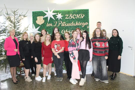 Spotkania wigilijne w Zespole Szkół Centrum Kształcenia Rolniczego w Okszowie [GALERIA ZDJĘĆ]