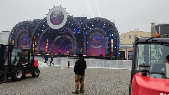 Chełm. Trwają próby przed Wystrzałowym Sylwestrem z TV Republika! [ZDJĘCIA]