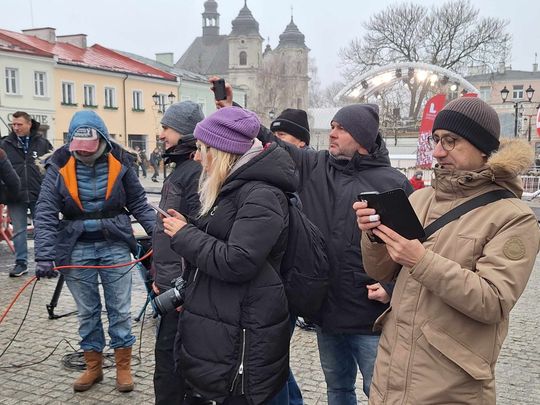 Chełm. Trwają próby przed Wystrzałowym Sylwestrem z TV Republika! [ZDJĘCIA]