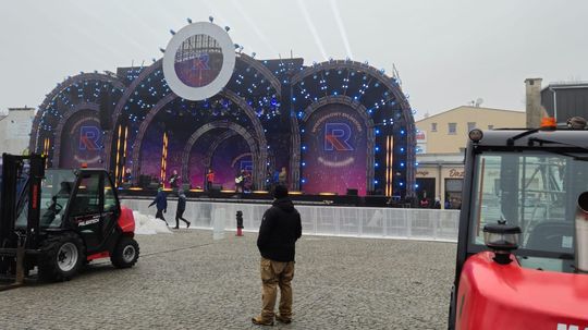 Chełm. Trwają próby przed Wystrzałowym Sylwestrem z TV Republika! [ZDJĘCIA]