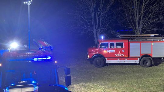 Pożar dachu w Hańsku-Kolonii [GALERIA ZDJĘĆ]