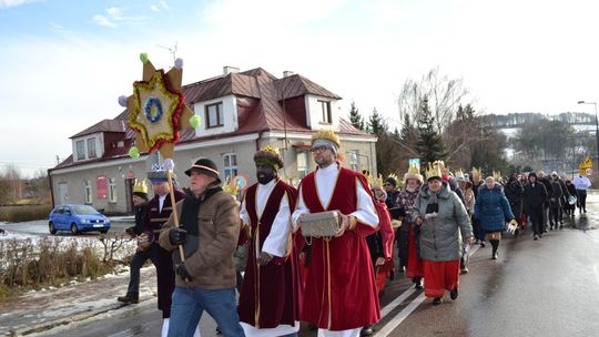 Gm. Gorzków. Przemaszerował Orszak Trzech Króli [GALERIA ZDJĘĆ]